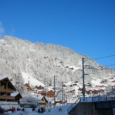 Auberge de jeunesse Backpacker Le Petit Baroudeur à Champéry Extérieur photo